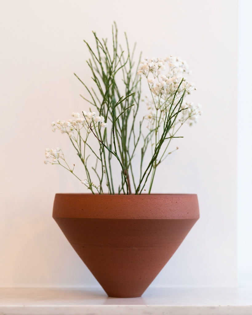 MK keramiek - Schaal conisch - rood