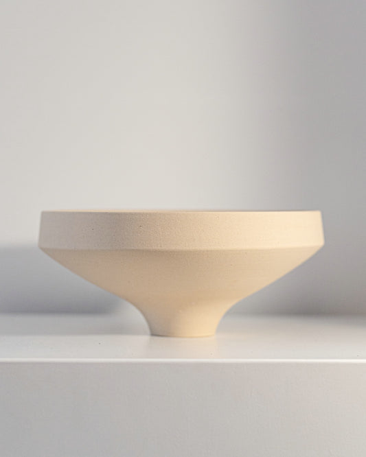 MK keramiek - Schaal conisch - beige
