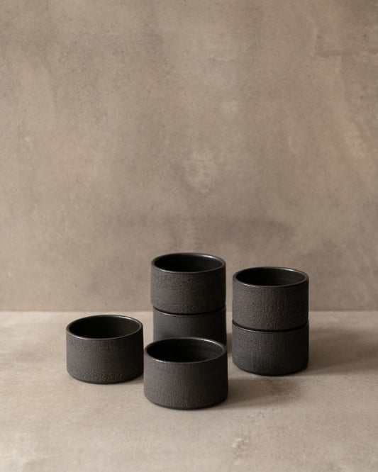 MK keramiek - kopje cappuccino Terra Aura Nigra