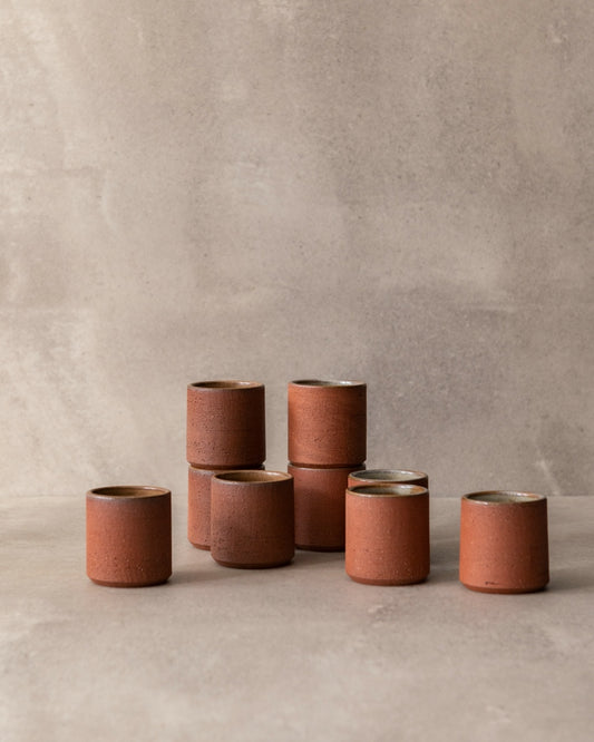 MK keramiek - Kopje espresso - Terra Aura Rubigo