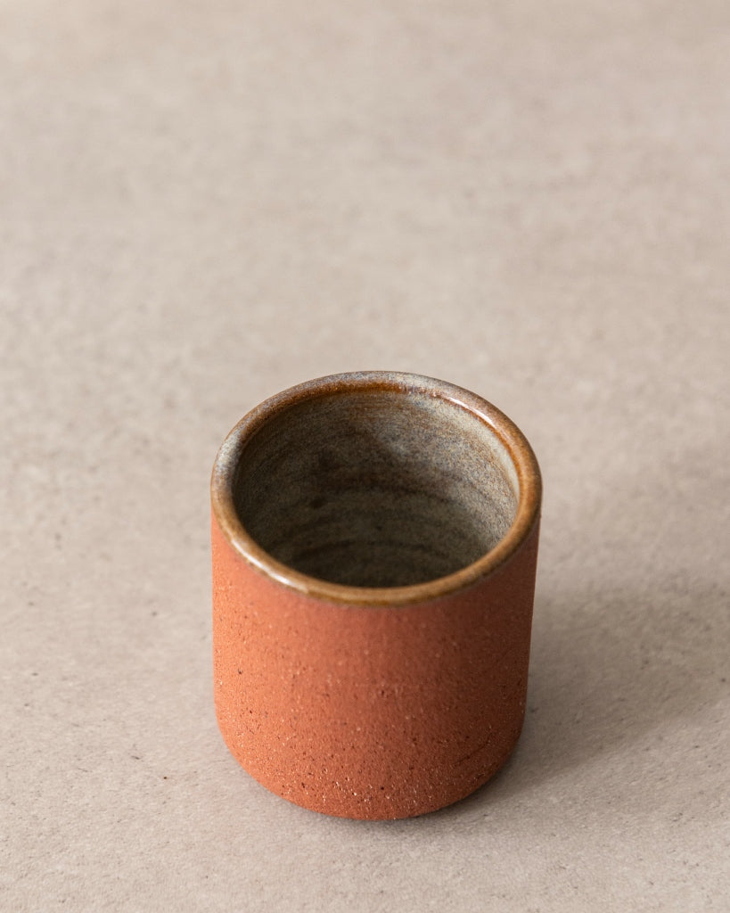 MK keramiek - Kopje espresso - Terra Aura Rubigo