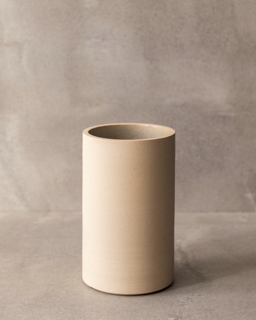 MK keramiek - Vaas recht - Beige