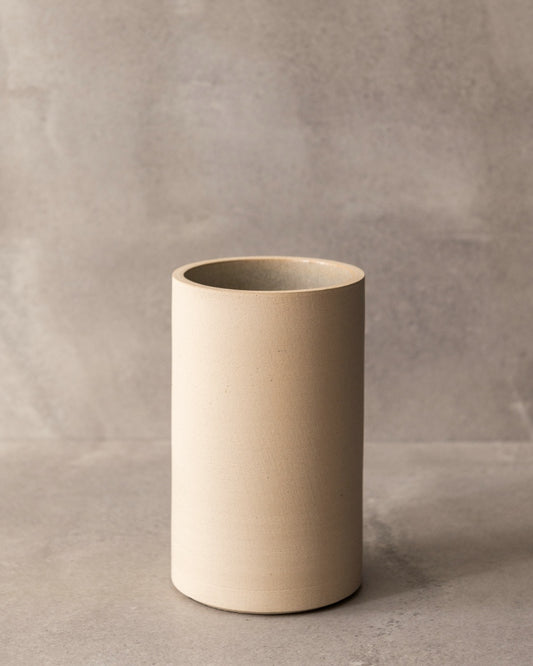 MK keramiek - Vaas recht - Beige