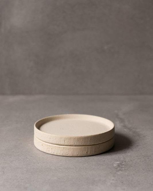 MK keramiek - Onderbordje - Terra Aura Pallidus