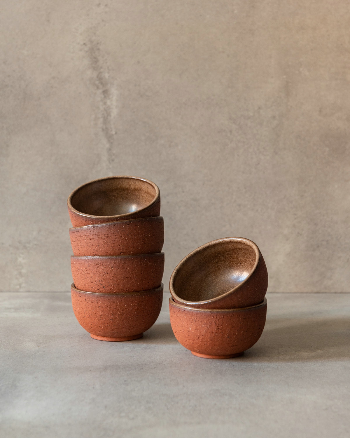 MK keramiek_Bowl mini Ø9 cm - SET van 2 - Terra Aura Rubigo