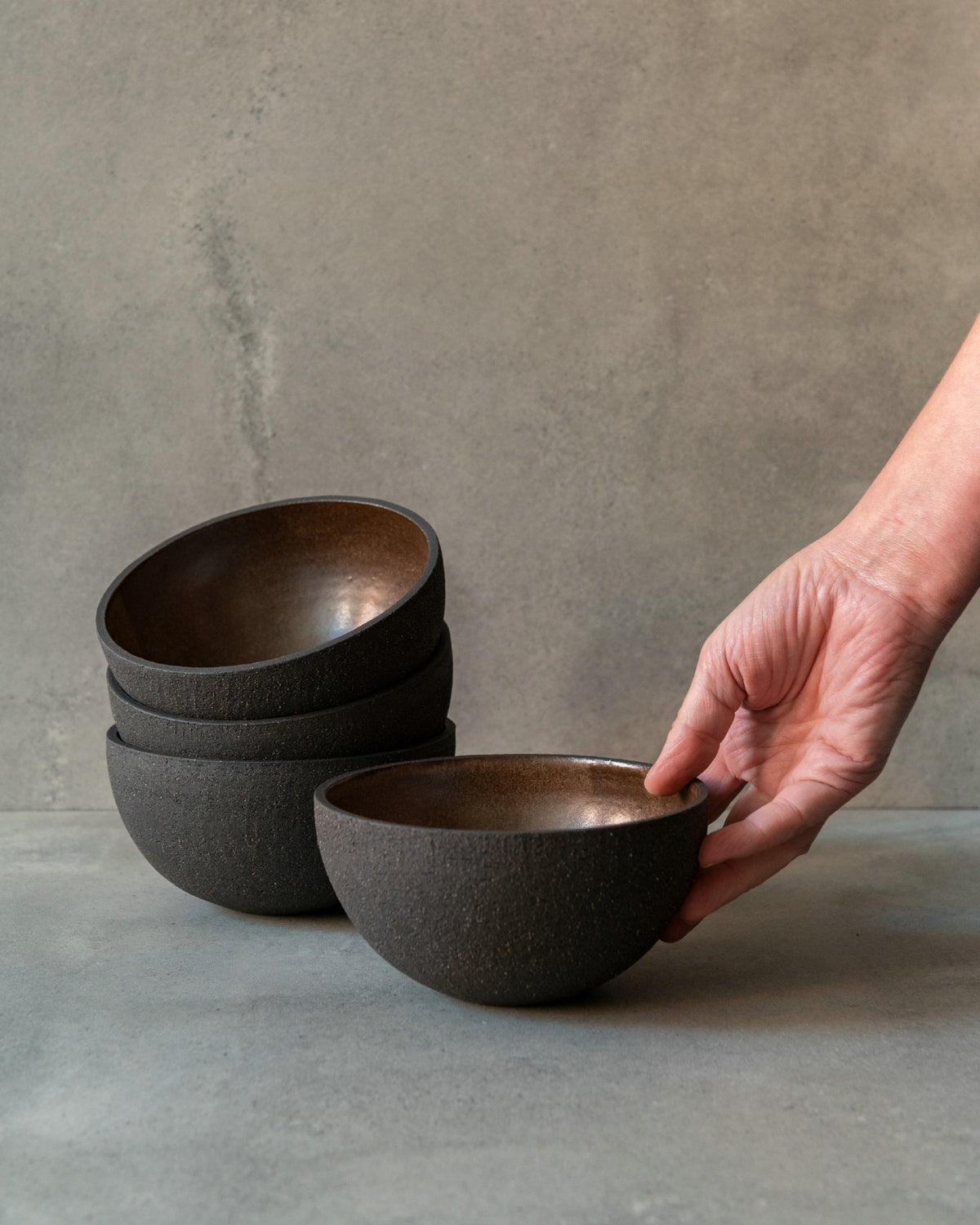 MK keramiek_Bowl nr.02 - Terra Aura Nigra